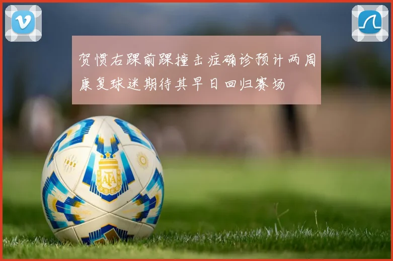 贺惯右踝前踝撞击症确诊预计两周康复球迷期待其早日回归赛场